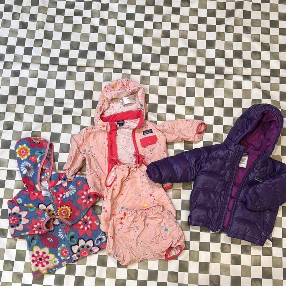 Baby girl 6-12mo Patagonia Bundle